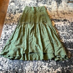 Free People midi skirt